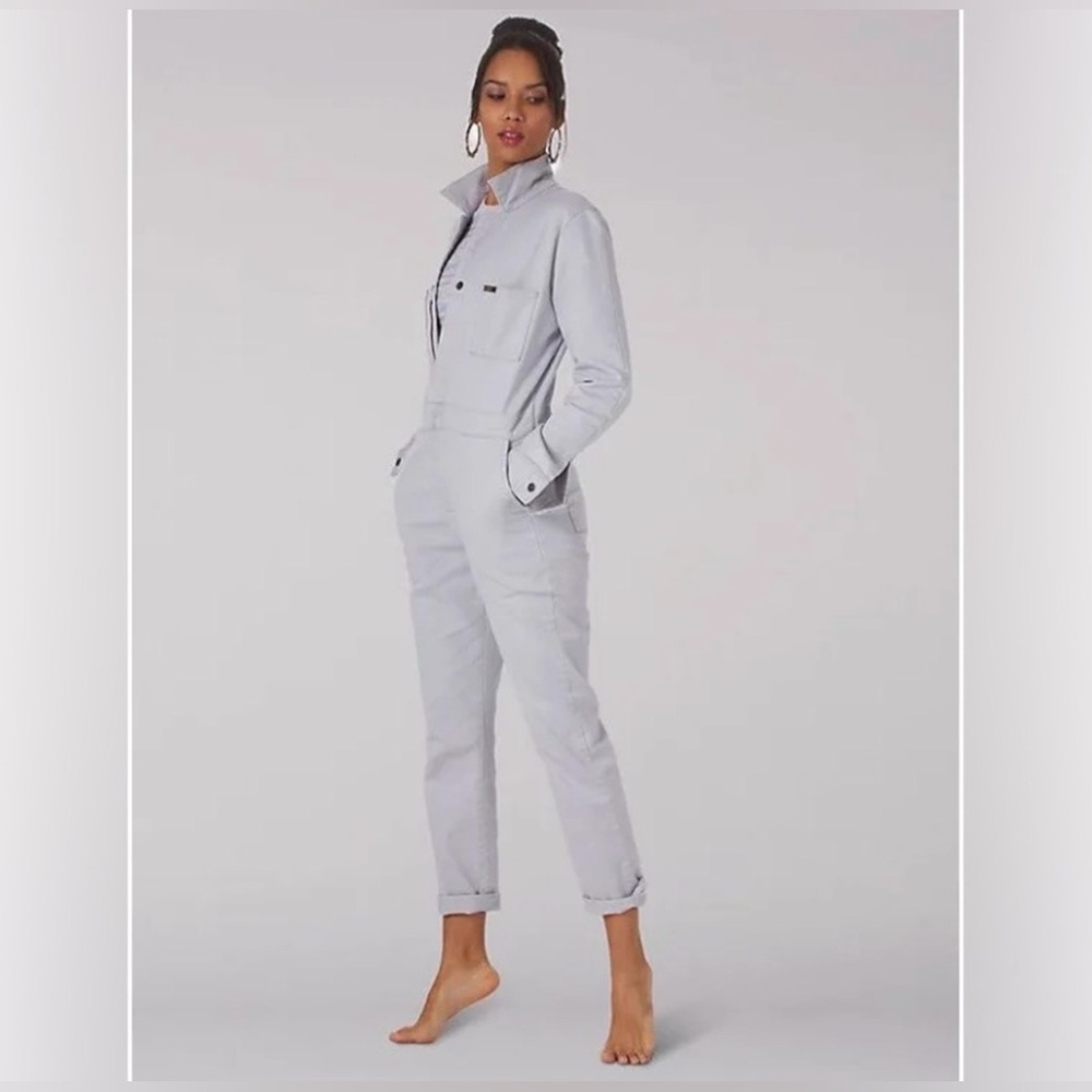 Lee Women’s Vintage Modern Union-Alls in Deep Fog (Lavender Gray) Size Small